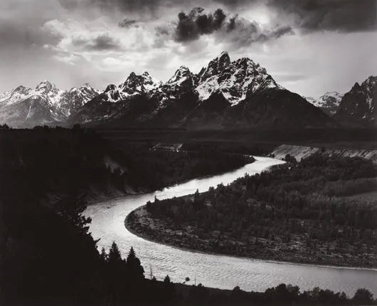 Ansel Adams - The Teton Range & Snake River, Wyoming, - FineArt Vendor