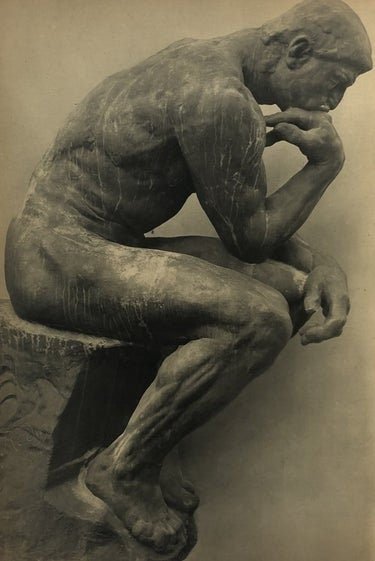 Auguste Rodin - The Thinker, 1880 Gravure - FineArt Vendor