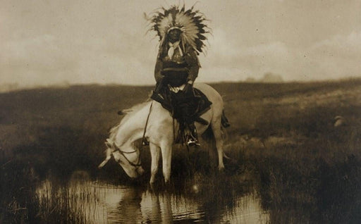 Edward Curtis - An Oasis in the Bad Lands, 1905 - FineArt Vendor