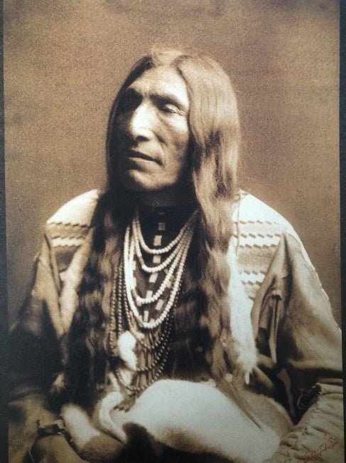 Edward Curtis - Double Runner, 1900 - FineArt Vendor