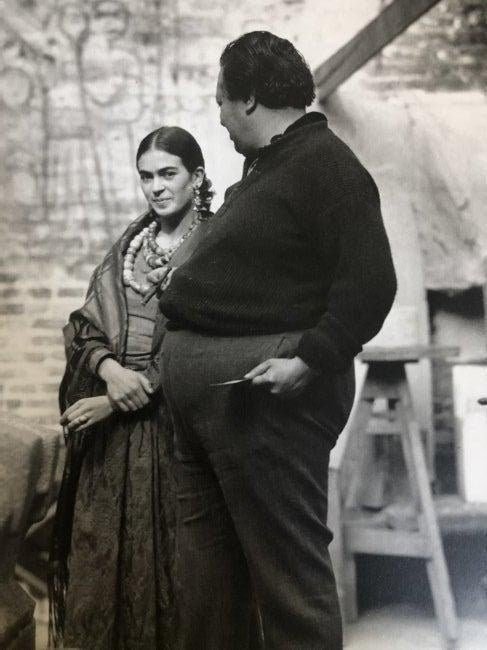 Edward Weston - Diego Rivera and Frida Kahlo, 1930 - FineArt Vendor