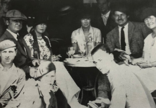 Ernest Hemingway (At San Fermin, 1926) Print in Colors - FineArt Vendor