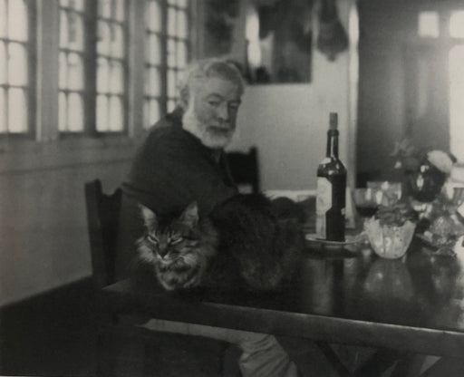 Ernest Hemingway (Back in Cuba) print in colors - FineArt Vendor