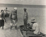 Ernest Hemingway (Checking the Catch) Print in Colors - FineArt Vendor