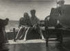 Ernest Hemingway (Father-Son Moment) print in colors - FineArt Vendor