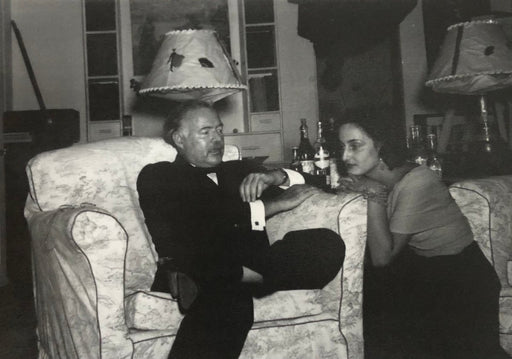 Ernest Hemingway (Hosting Adriana) print in colors - FineArt Vendor