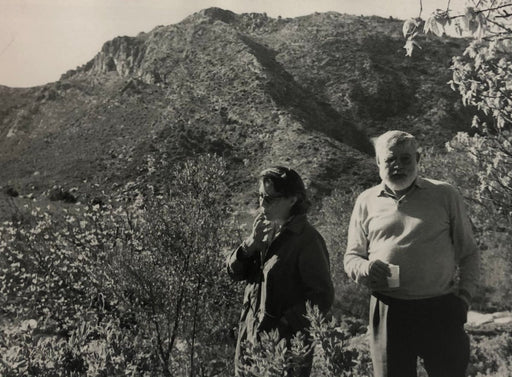 Ernest Hemingway (In Malaga) print in colors - FineArt Vendor