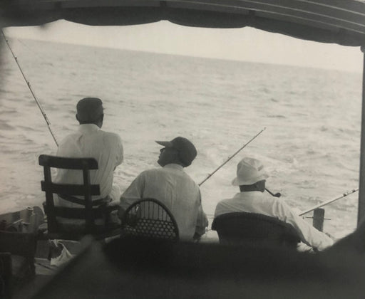Ernest Hemingway (Reclassifying Marlin) print in colors - FineArt Vendor