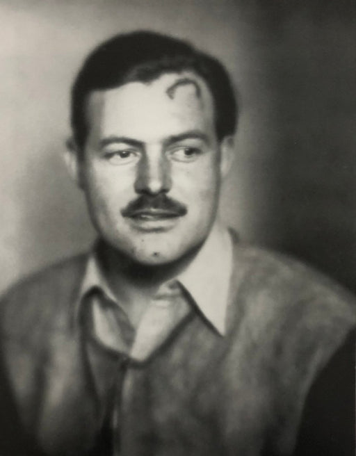 Ernest Hemingway (Skylight Injury) print in colors - FineArt Vendor