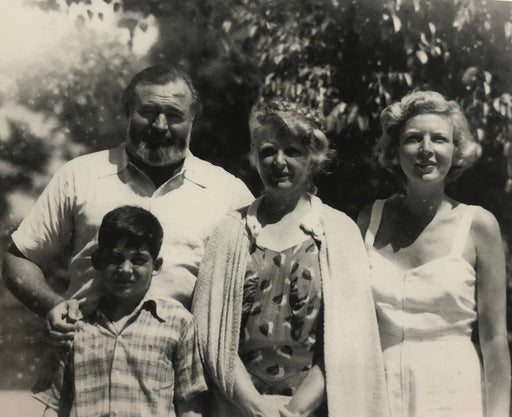 Ernest Hemingway (Son Gregory, Edna, and Martha) print in colors - FineArt Vendor