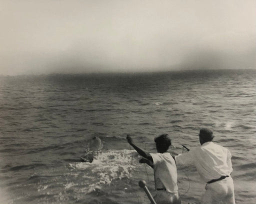 Ernest Hemingway (Whaling) print in colors - FineArt Vendor