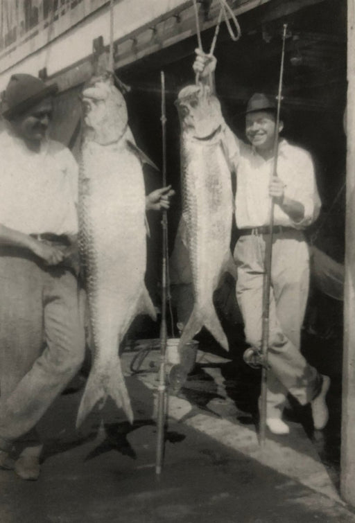 Ernest Hemingway (With Dos and Tarpon) print in colors - FineArt Vendor