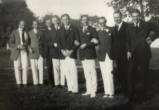 Ernest Hemingway (With Groomsmen) print in colors - FineArt Vendor