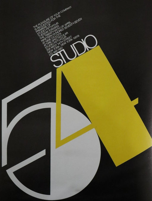 Gil Lesser - Opening Night, Studio 54, Print in Colors - FineArt Vendor