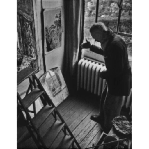 Henri Cartier-Bresson - Bonnard in his studio, France - FineArt Vendor