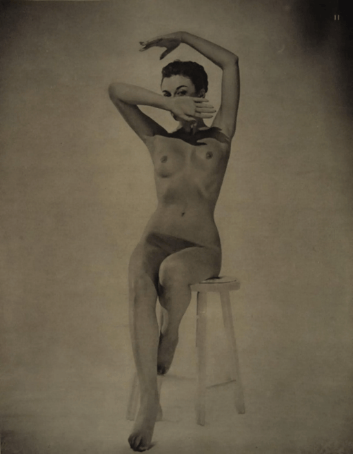 John Everard - Nude on Chair - FineArt Vendor