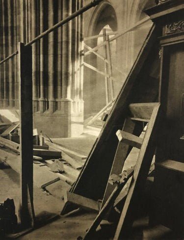 Josef Sudek - Interior of St. Vitus Cathedral Gravure - FineArt Vendor