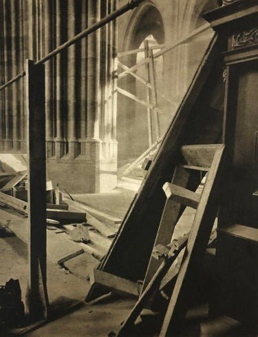 Josef Sudek - Interior of St. Vitus Cathedral Gravure