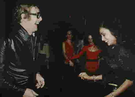 Michael Caine and Shakira, Studio 54, Print in Colors - FineArt Vendor