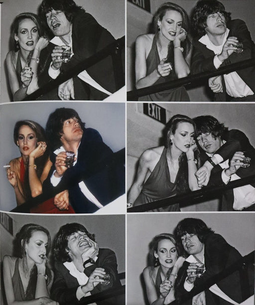 Mick Jagger with Jerry Hall, Studio 54, print in colors - FineArt Vendor