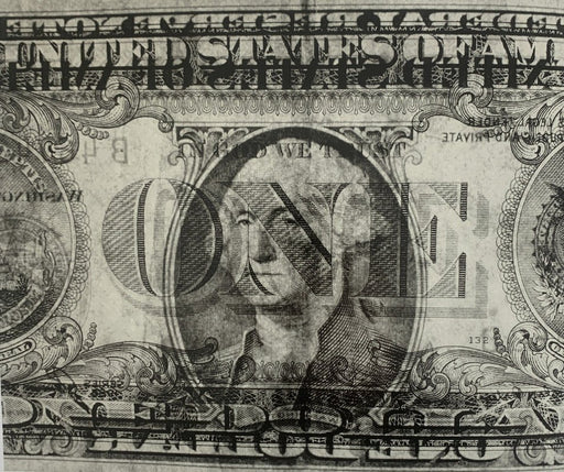 Robert Mapplethorpe - Dollar Bill , 1987 - Print in Colors - FineArt Vendor