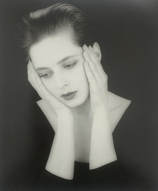 Robert Mapplethorpe - Isabella Rossellini , 1988 - Print in Colors - FineArt Vendor