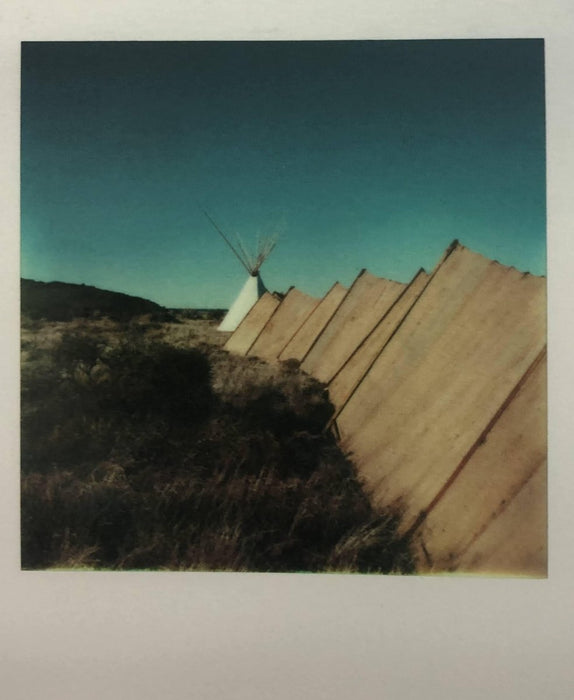 Unknown Photographer - Wind Fence, print in colors - FineArt Vendor