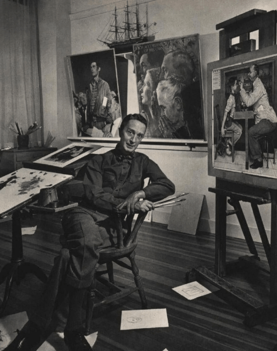 Yousuf Karsh - Norman Rockwell - FineArt Vendor